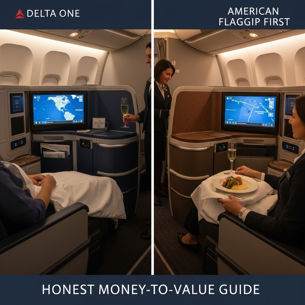 Delta One or American Flagship First- Honest Money-to-Value Guide