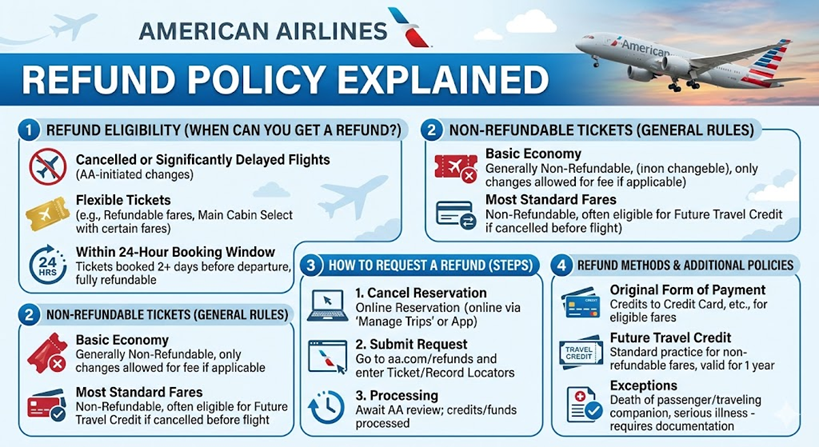American Airlines Refund Policy Explained