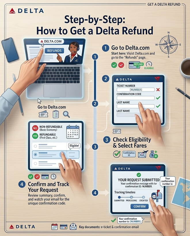 How to Get a Delta Refund