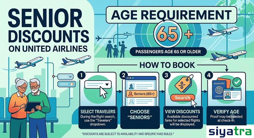 What Age is Senior Discount on United Airlines? Explain How to Book a Senior Discount 108 United Airlines Senior Discount